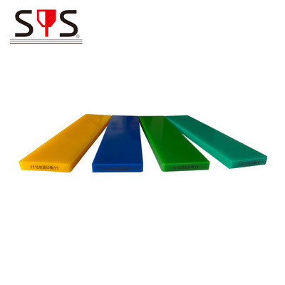 日本耐溶剂丝印刮胶SPS-M 9*50*1950美诺刮胶品质 绿色蓝色黄色